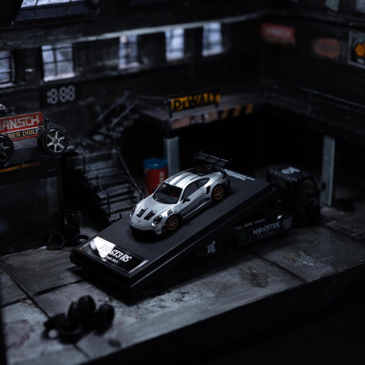 PORSCHE992 GT3 RS SILVER