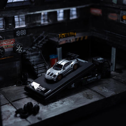 PORSCHE992 GT3 RS SILVER