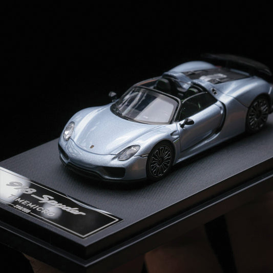 PORSCHE 918- SILVER – TIME MICRO