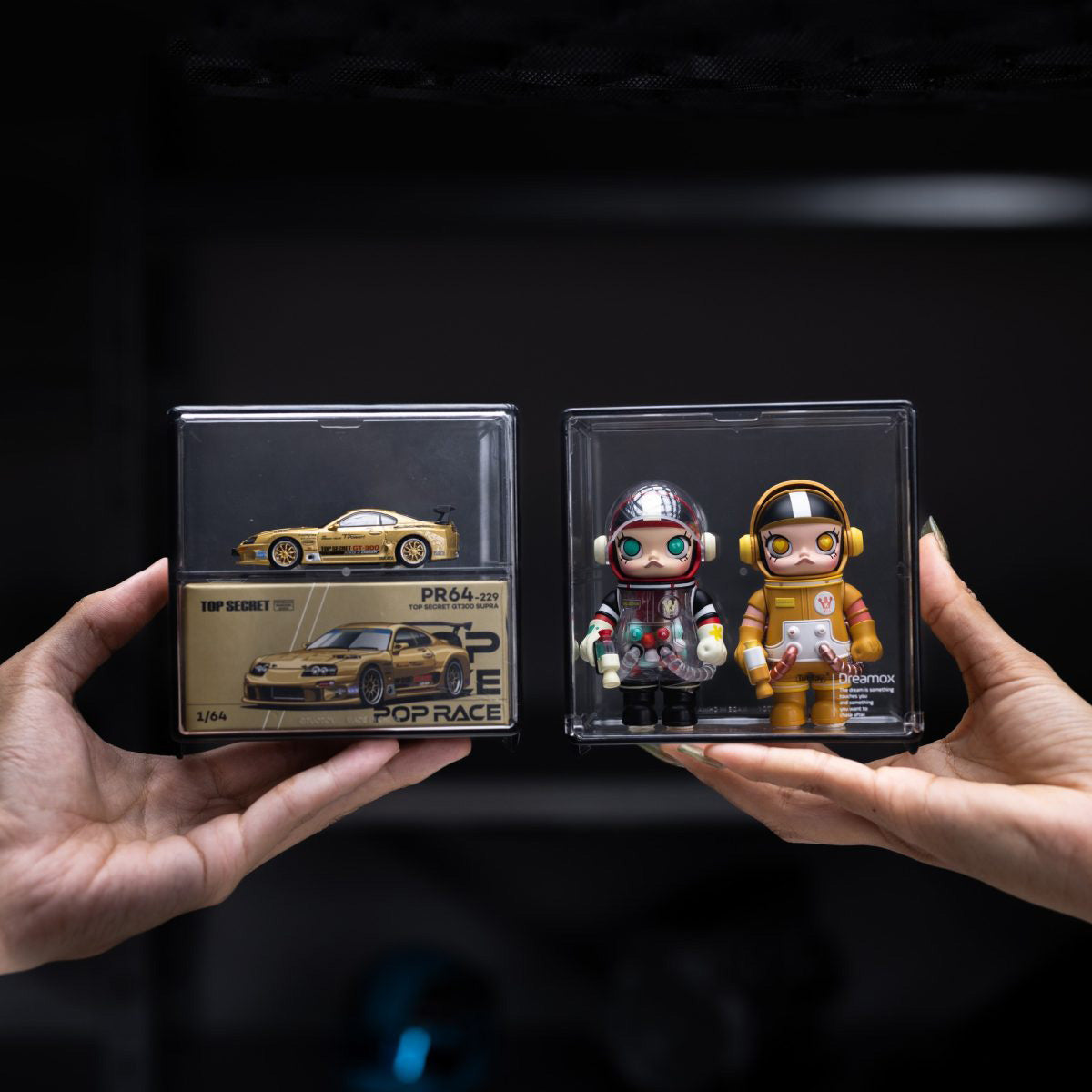 1/64 DISPLAY BOX FOR POPRACE MINIGT TW