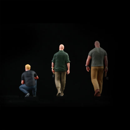 MORE ART1:64 FAST AND FURIOUS CHARACTER MODEL SET