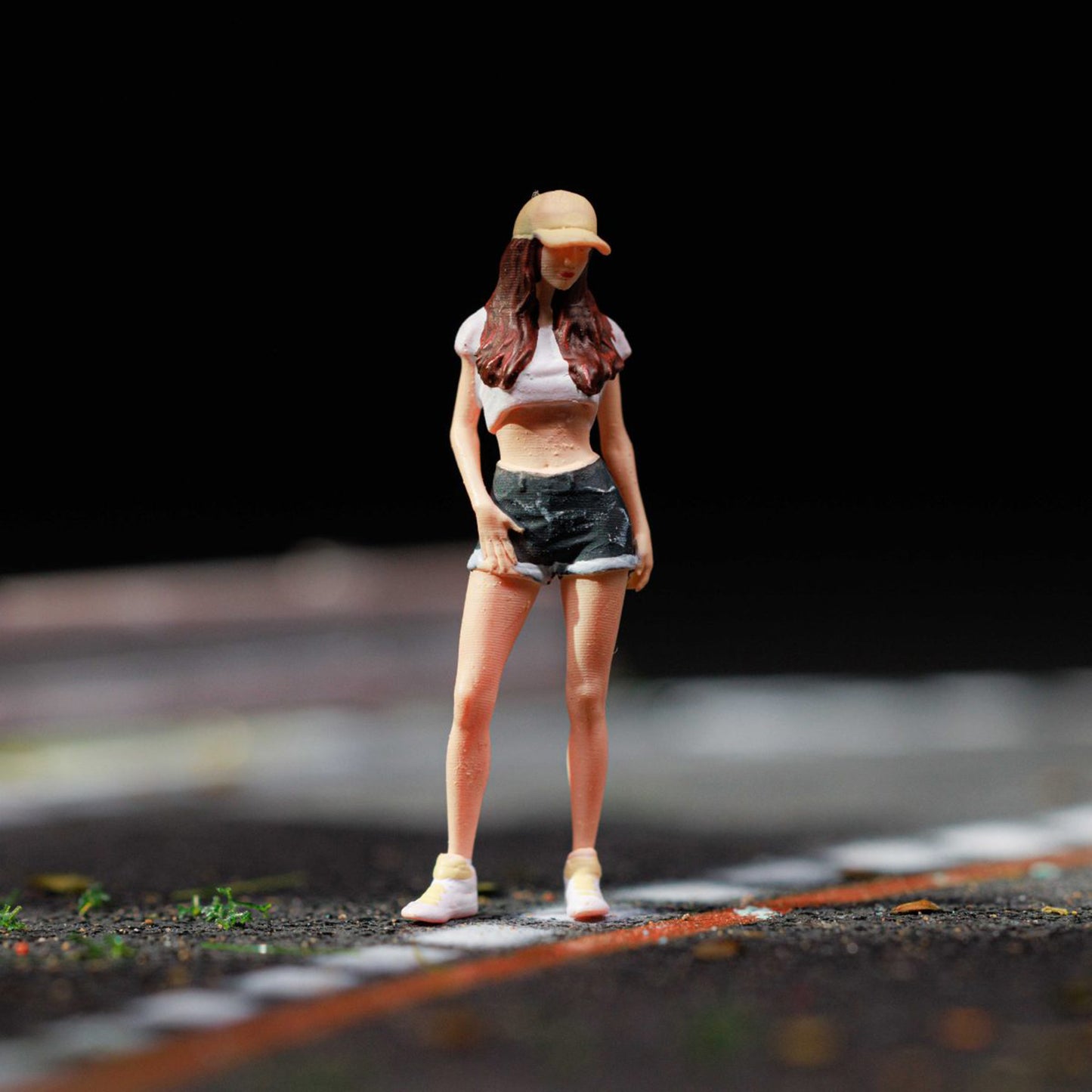 MOREART1:64 TRAVEL PHOTOGRAPHY DOLL SET RESIN MODEL
