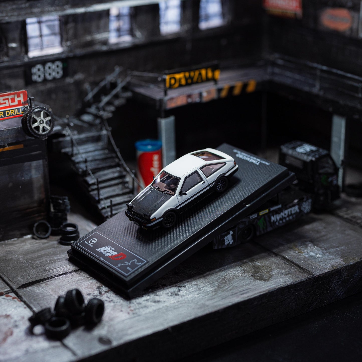 TIMEMICRO AE86 CARBON HOOD