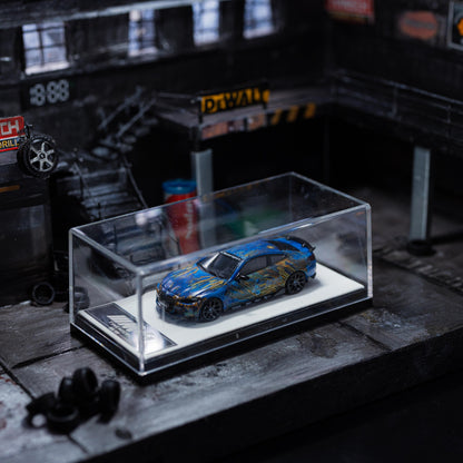 TIMEMICRO BMW M4 ART CAR STR RACING-BLUE