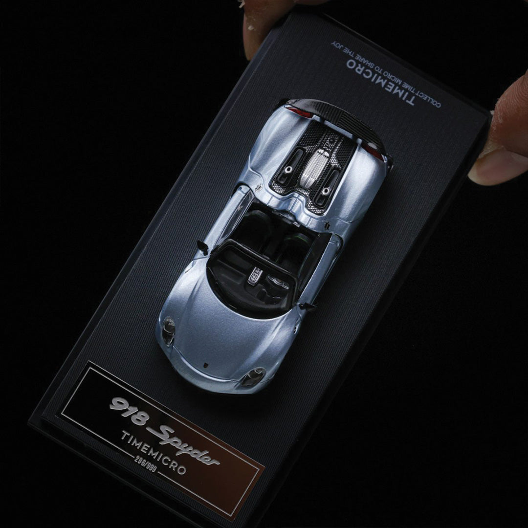 PORSCHE 918- SILVER – TIME MICRO