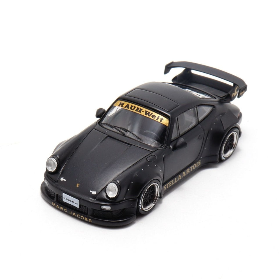 MC 1:64 MODEL CAR PORSCHE RWB 930 MATT BLACK