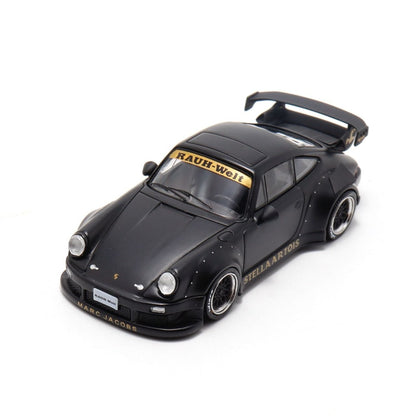 MC 1:64 MODEL CAR PORSCHE RWB 930 MATT BLACK