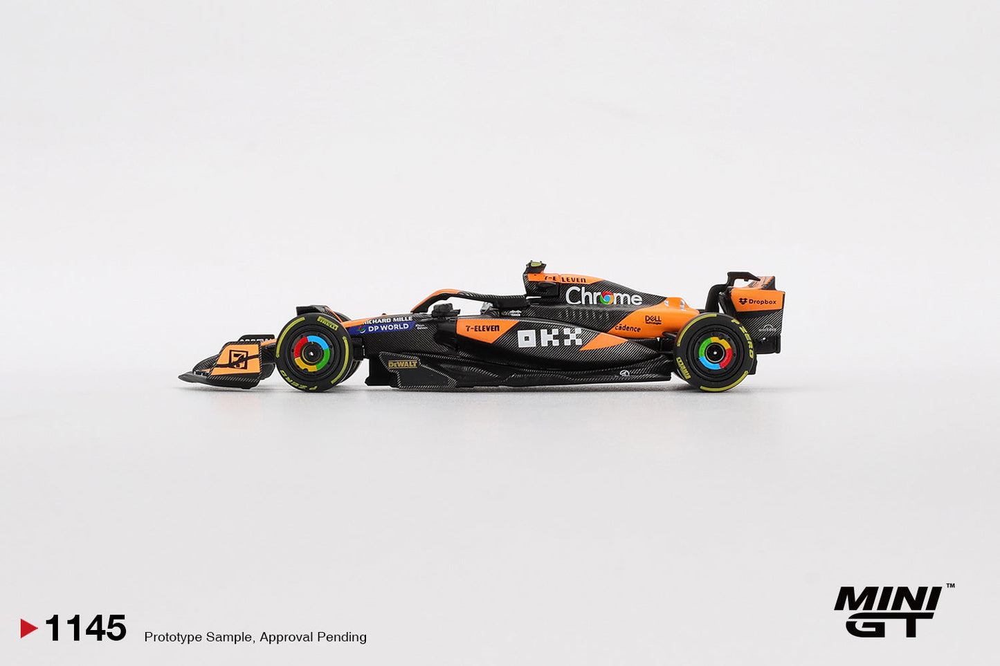 MINIGT - 1/64 MCLAREN MCL38 #4 LANDO NORRIS 2024 F1 2024 HUNGARIAN GP 2ND PLACE