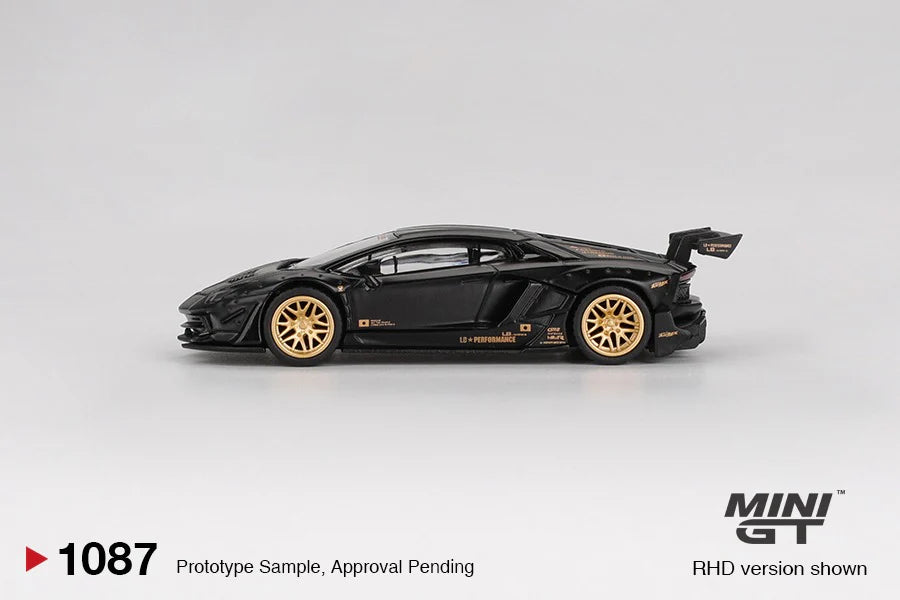 MGT01087-L * LB★WORKS Lamborghini Aventador Limited Edition Matte Black