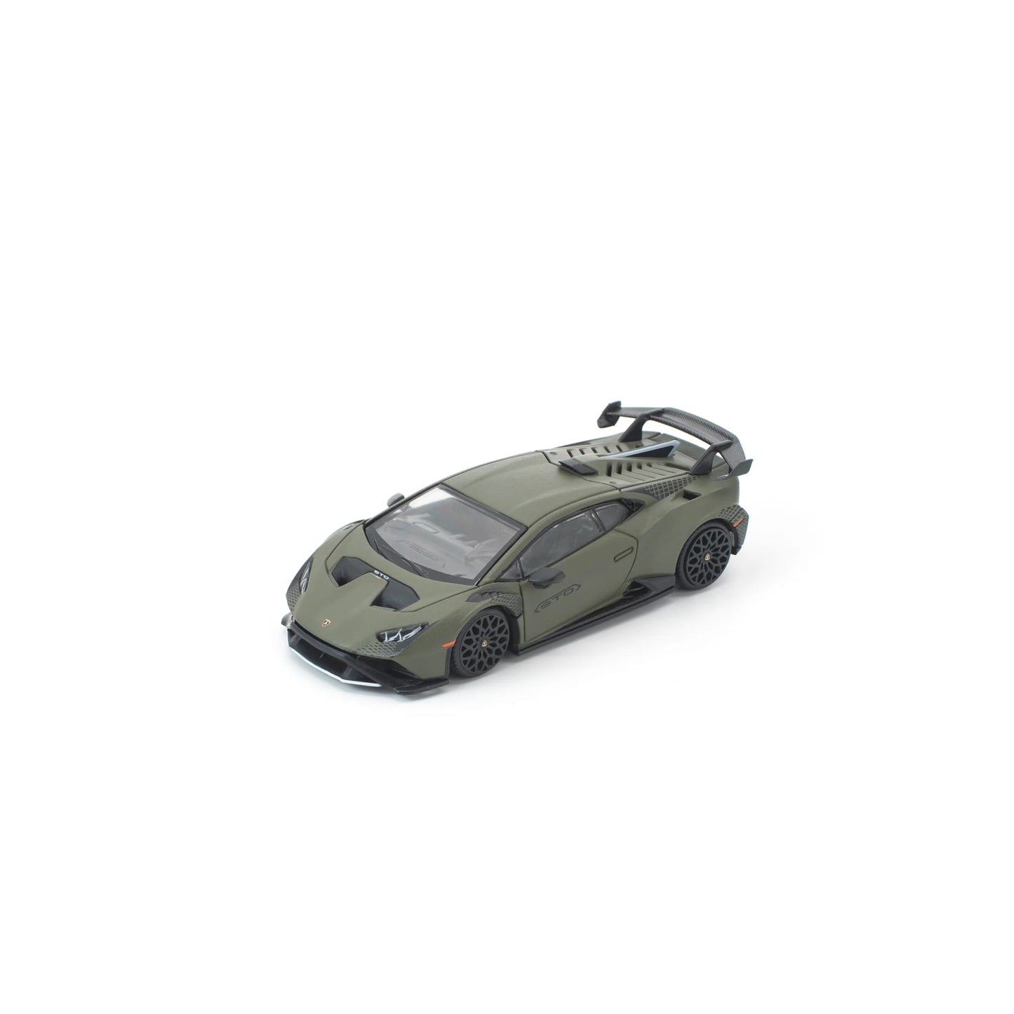 POP RACE 1/64 - LAMBORGHINI HURACAN STO VERDE TURBINE MATT