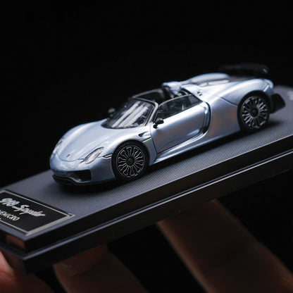 PORSCHE 918- SILVER – TIME MICRO