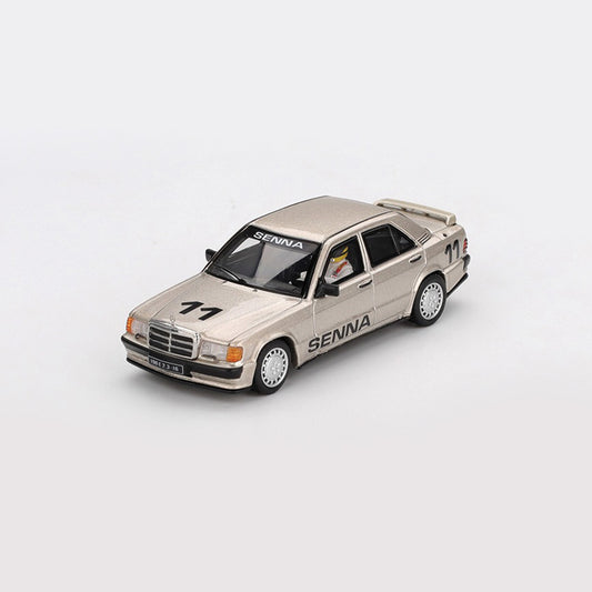MERCEDES-BENZ 190 E 2.3-16 #11 AYRTON SENNA 1984 NÜRBURGRING RACE OF CHAMPIONS W/ FIGURE - PRE ORDER