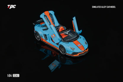 TPC X RHINO MODEL 1:64 LAMBORGHINI LP720-4 ROADSTER WIDE-BODY MODIFIED GOLF