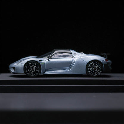 PORSCHE 918- SILVER – TIME MICRO