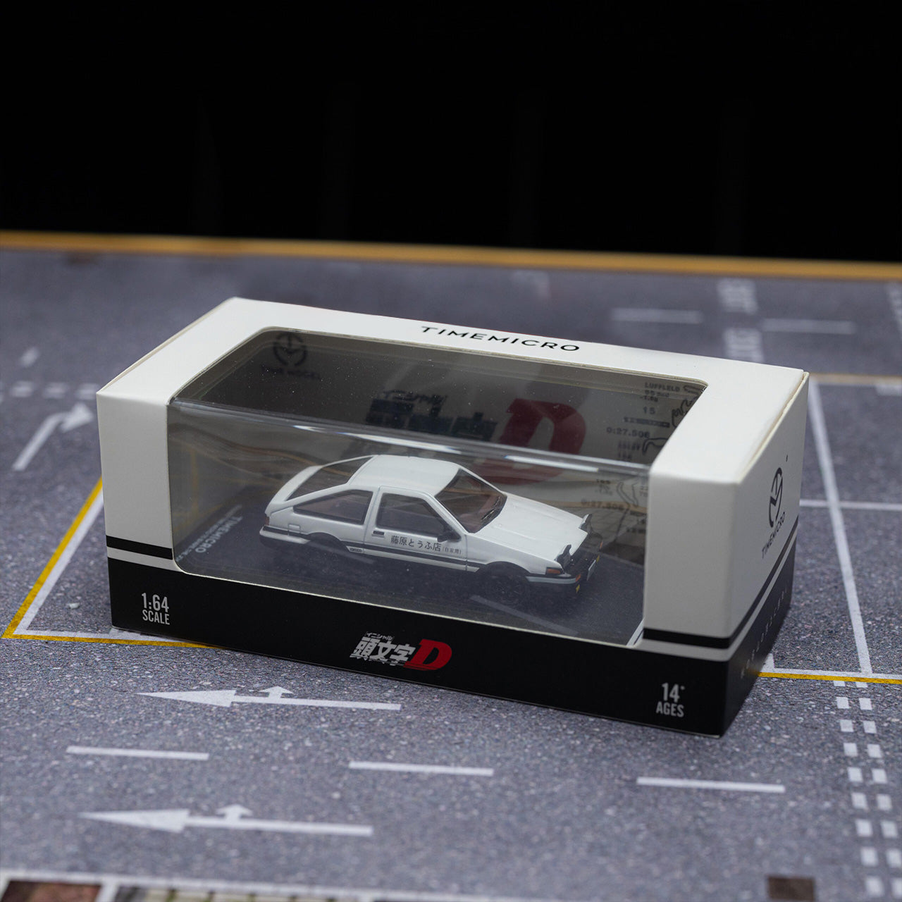 TIMEMICRO AE86 BLACK AND WHITE