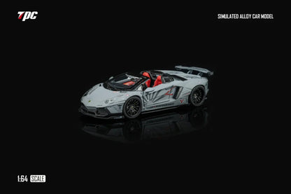 TPC X RHINO MODEL 1:64 LAMBORGHINI LP720-4 ROADSTER WIDE-BODY MODIFIED LBWK