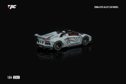 TPC X RHINO MODEL 1:64 LAMBORGHINI LP720-4 ROADSTER WIDE-BODY MODIFIED LBWK