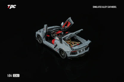 TPC 1:64 LAMBORGHINI LP720-4 ROADSTER WIDE-BODY MODIFIED (2 VERSIONS) - PRE ORDER