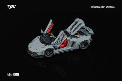 TPC 1:64 LAMBORGHINI LP720-4 ROADSTER WIDE-BODY MODIFIED (2 VERSIONS) - PRE ORDER