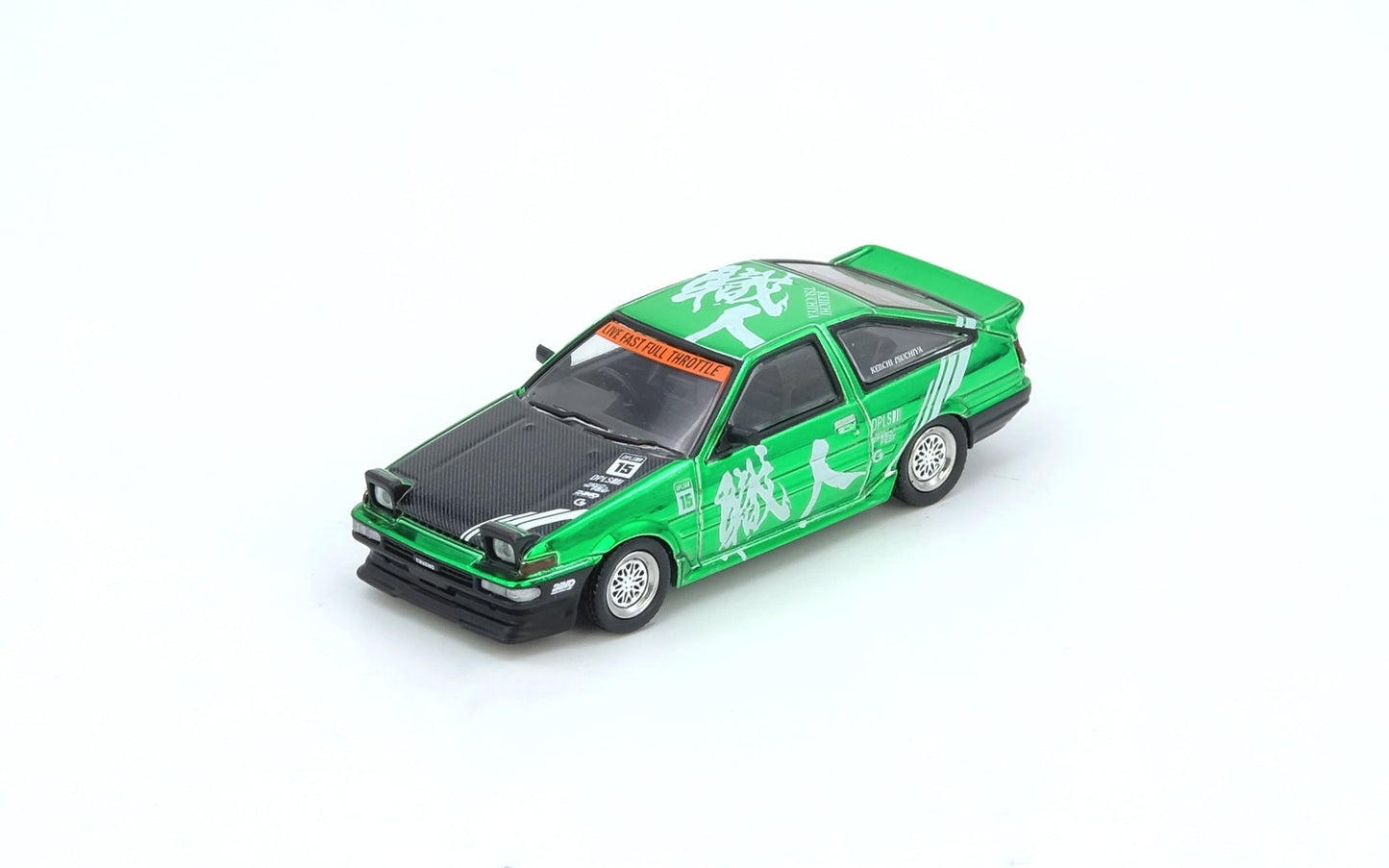 INNO64 - TOYOTA SPRINTER TRUENO AE86 "KEIICHI TSUKIYA" (WITH CHASE CAR)