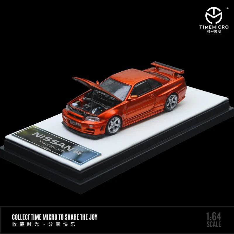 NISSAN GTR34 OPEN LIMITED EDITION ( RED )