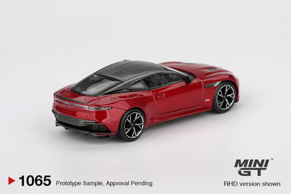 MINI GT 1:64 ASTON MARTIN DBS HYPER RED MGT01065-R - PRE ORDER