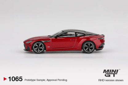 MINI GT 1:64 ASTON MARTIN DBS HYPER RED MGT01065-R - PRE ORDER