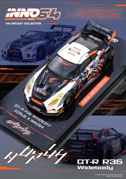 INNO64 - GT-R R35 WIDEBODY AORUS X INNO64 LIMITED EDITION