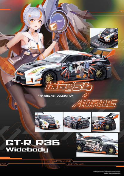 INNO64 - GT-R R35 WIDEBODY AORUS X INNO64 LIMITED EDITION