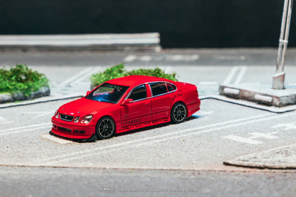 TARMAC WORKS 1/64 - VERTEX TOYOTA ARISTO JZS161 RED