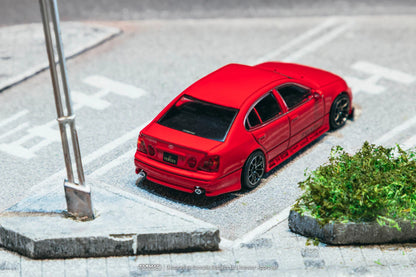 TARMAC WORKS 1/64 - VERTEX TOYOTA ARISTO JZS161 RED
