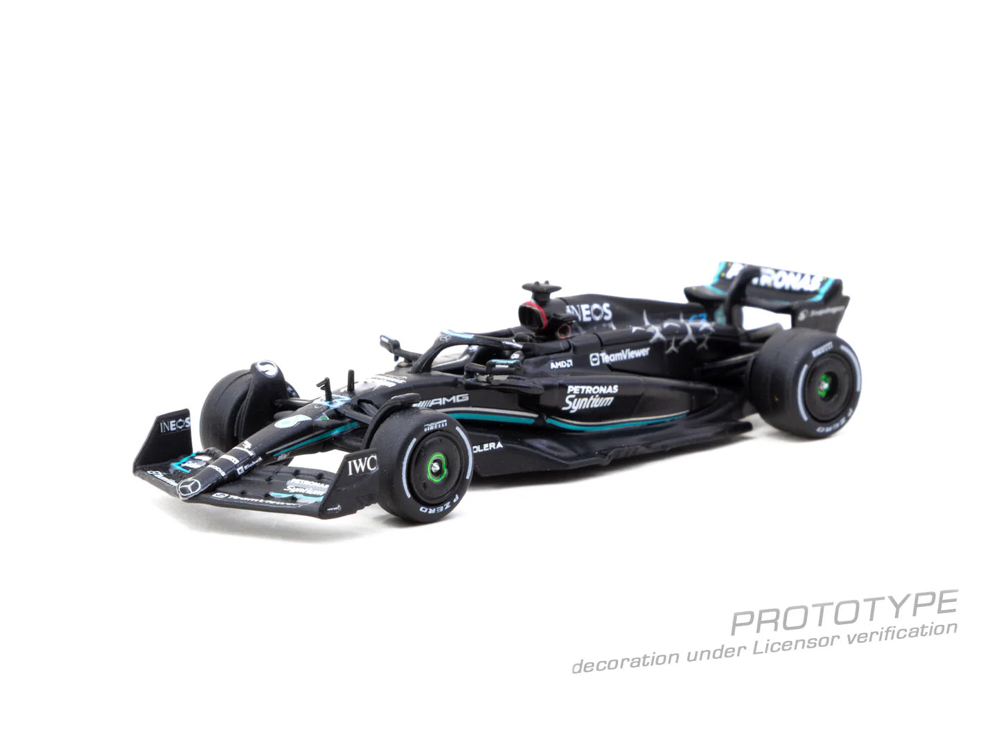 TARMAC WORKS 1/64 - MERCEDES-AMG F1 W14 E PERFORMANCE ITALIAN GRAND PRIX 2023 GEORGE RUSSELL