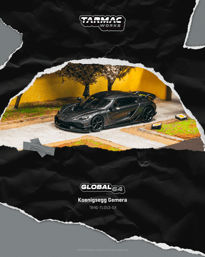 TARMAC WORKS - KOENIGSEGG GEMERA GREY