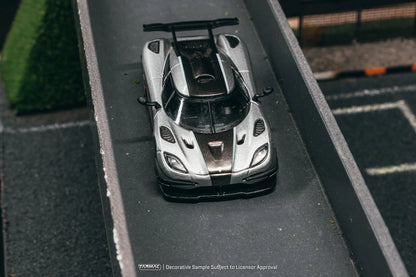 TARMAC WORKS 1/64 - KOENIGSEGG ONE:1 SILVER