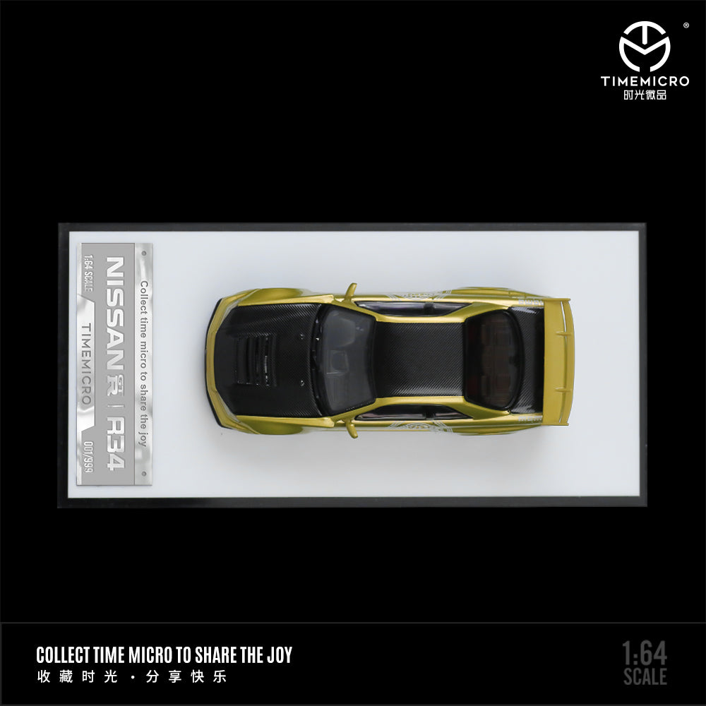 NISSAN GTR34 DARK GOLD BBS – NOR.VER.