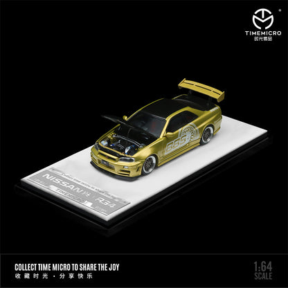 NISSAN GTR34 DARK GOLD BBS – NOR.VER.
