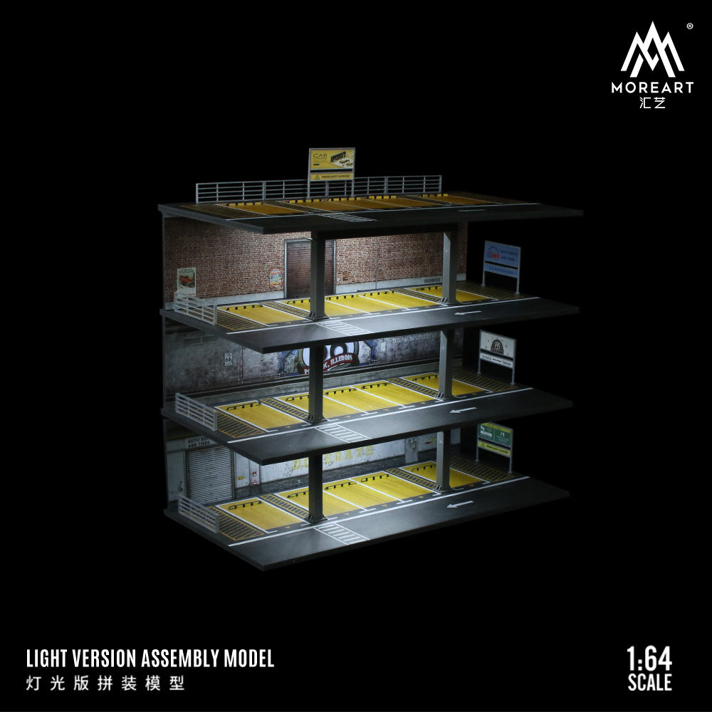 AMERICAN STEEL FRAME STYLE GARAGE LIGHTING VERSION ASSEMBLY SCENE