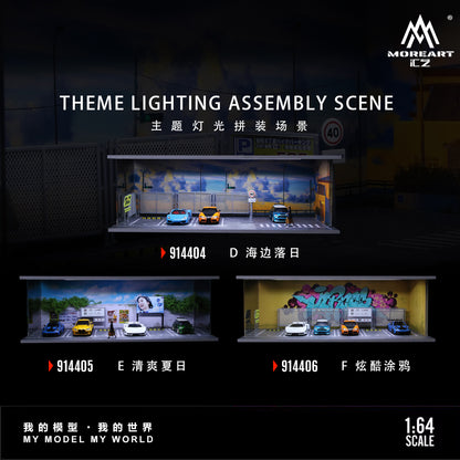 MoreArt1: 64 Theme Series Light Version Scene Model
