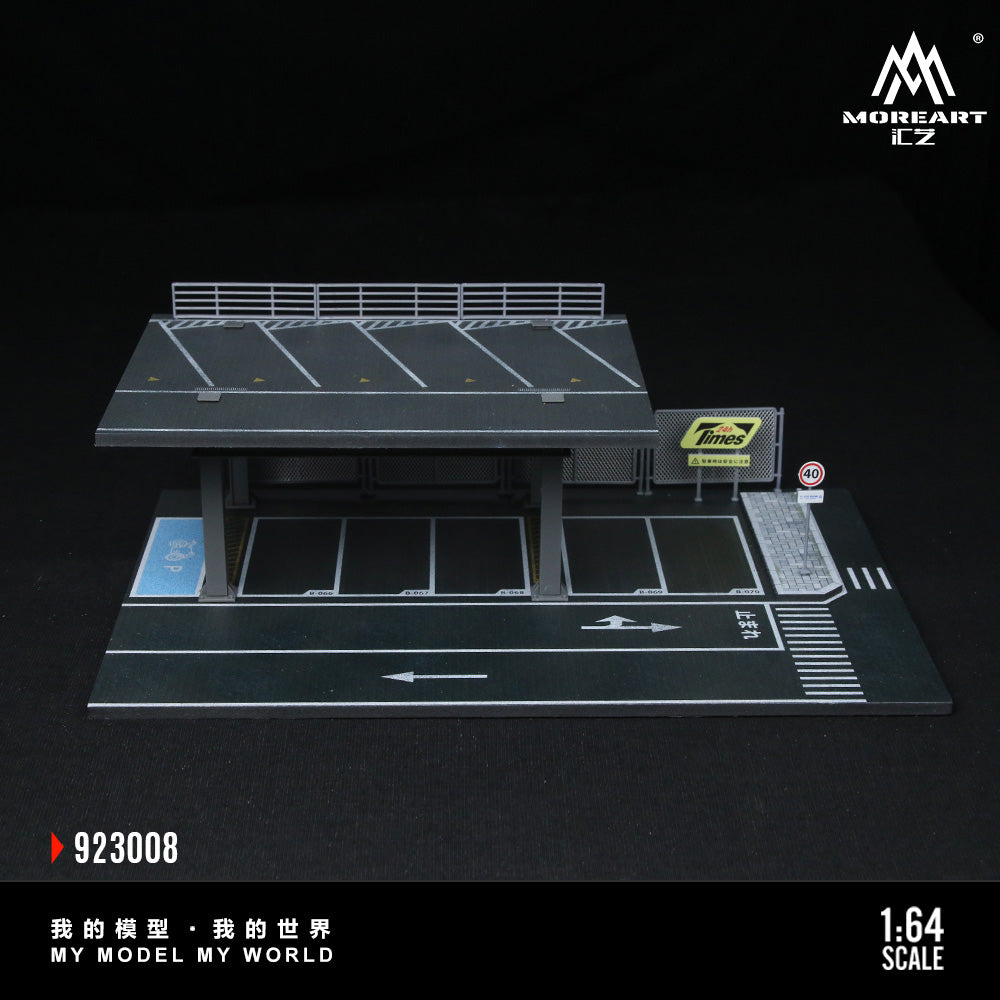 MoreArt1:64 Steel Frame Structure Platform Parking Scene Simulation Model