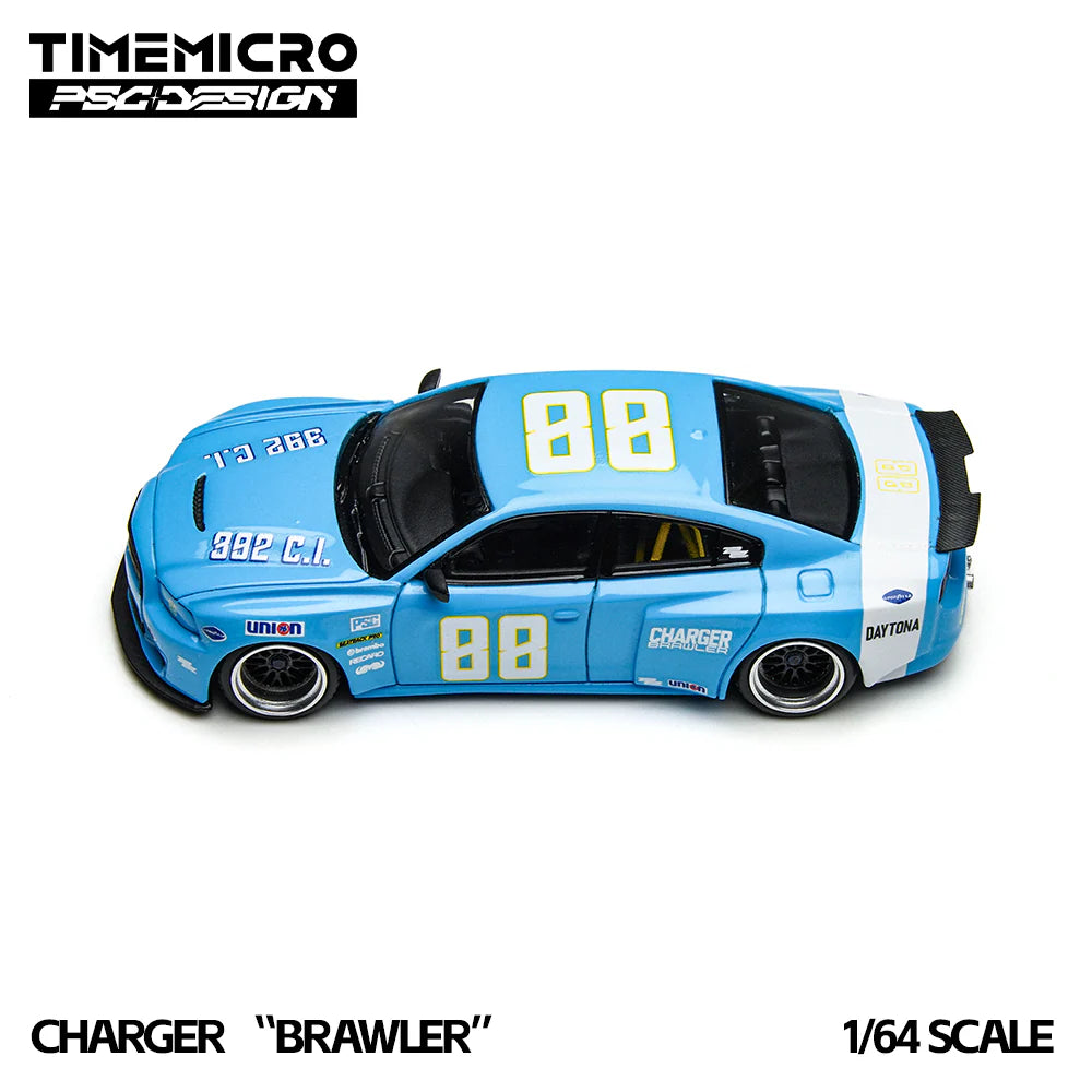 TIMEMICRO × PSC DESIGN 1:64 CHARGER “BRAWLER” DAYTONA