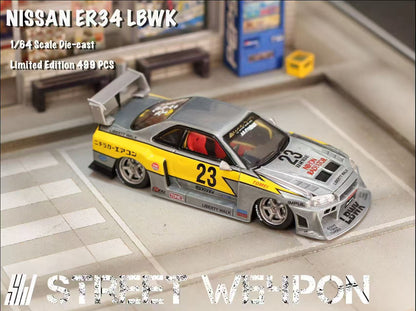 1/64 LB-ER34 Super Silhouette NISSAN SKYLINE