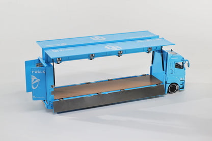 GCD 1:64 LB-TRUCKS Mitsubishi Fuso Super Great BBblue