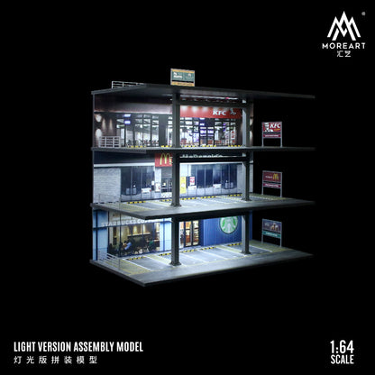STEEL FRAME GARAGE LIGHT VERSION ASSEMBLY SCENE