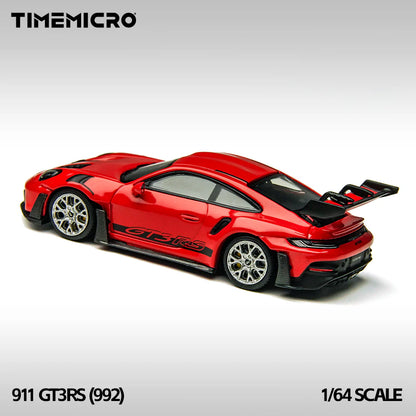 Time Micro 1:64 992 GT3RS Red Alloy Car Model