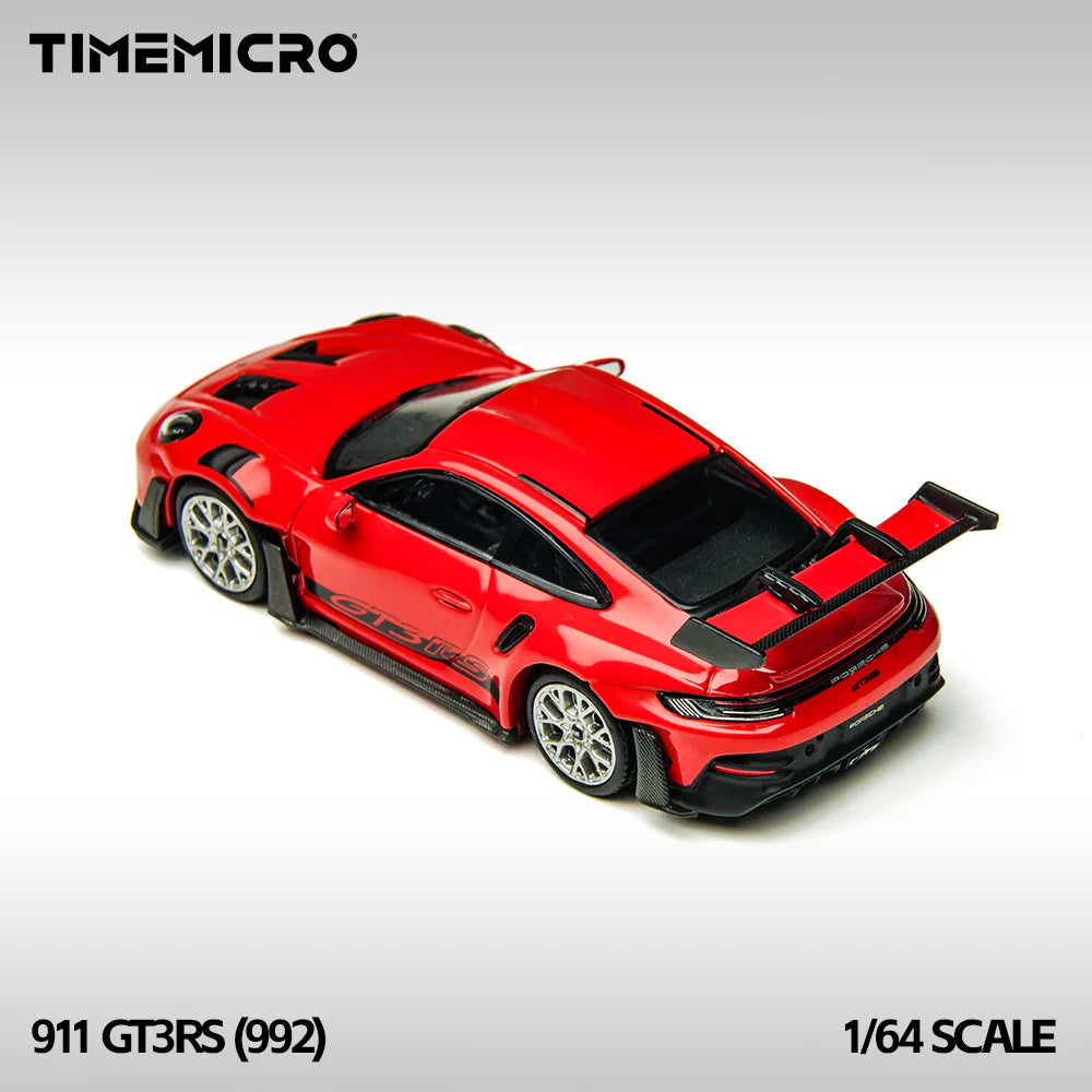 Time Micro 1:64 992 GT3RS Red Alloy Car Model
