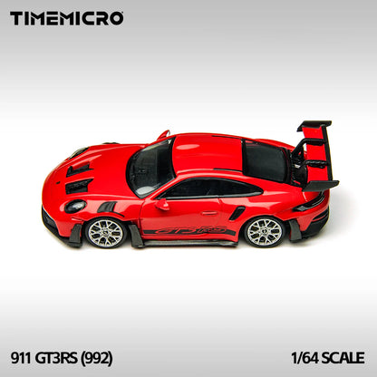 Time Micro 1:64 992 GT3RS Red Alloy Car Model