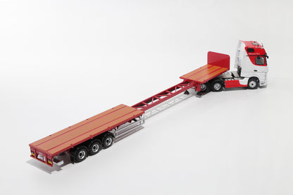 1:64 Mercedes-Benz Actros 6x2 &amp; Scalable Trailer