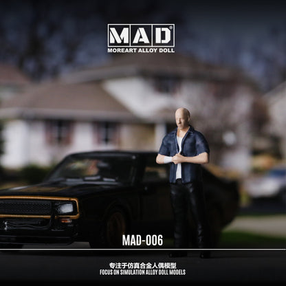 MAD 1:64 Fast & Furious-themed realistic alloy figurine model