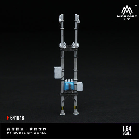 New product launch: MoreArt Huayi 1:64 Miniature Replica Power Pole