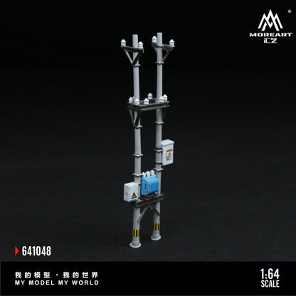 New product launch: MoreArt Huayi 1:64 Miniature Replica Power Pole